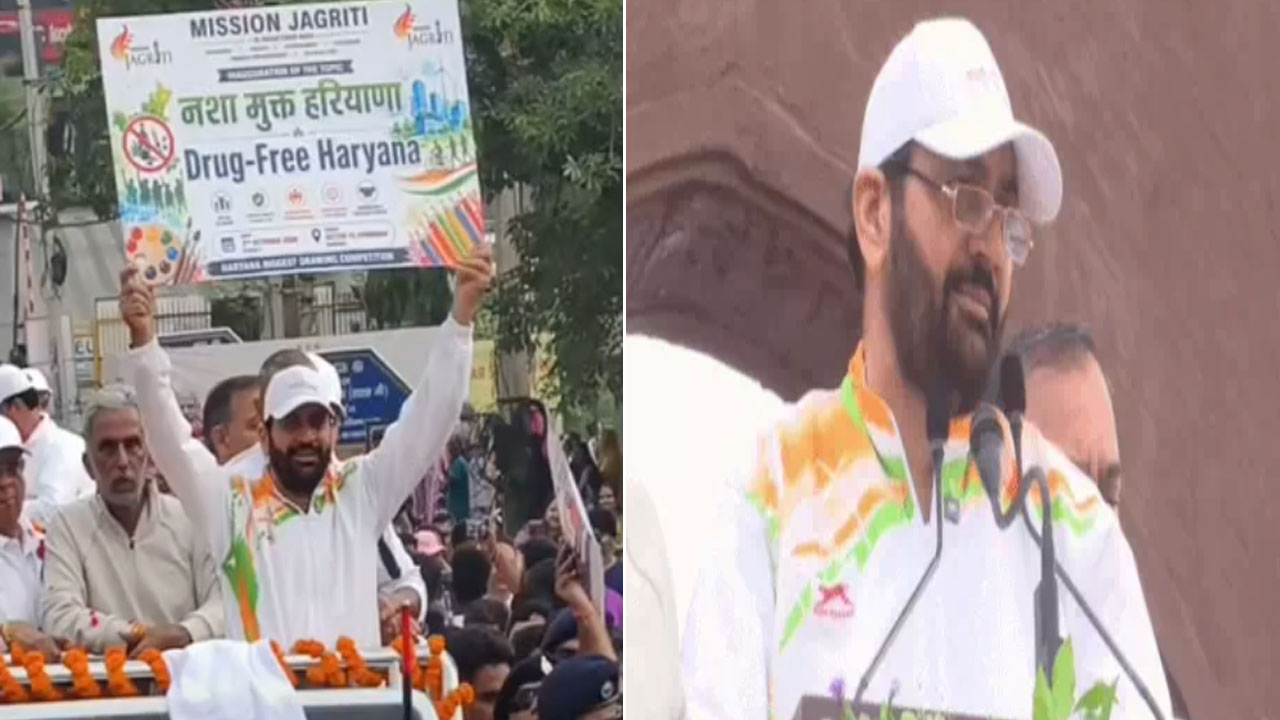 CM नायब सैनी ने फरीदाबाद में ‘नमो’ मैराथन को दिखाई हरी झंडी, शिखर धवन हुए शामिल