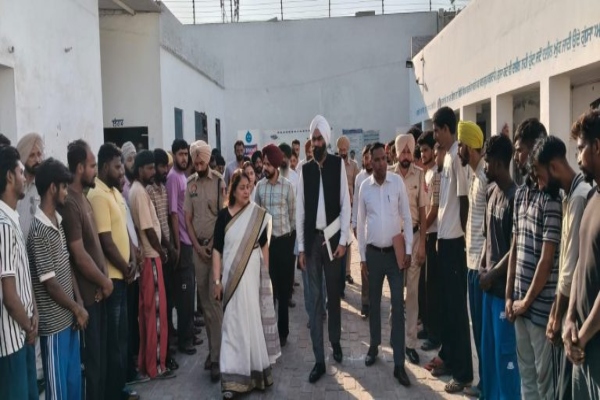 मोगा सब जेल का निरीक्षण, बंदियों की सुविधाओं और स्वास्थ्य सेवाओं की समीक्षा