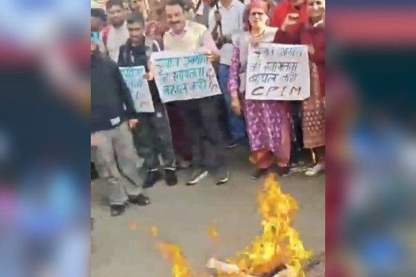 शिमला में वामपंथी पार्टियों का प्रदर्शन, मुख्य चुनाव आयुक्त की बर्खास्तगी की मांग