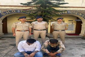 शिमला: पुराना बस स्टैंड में पुलिस की कार्रवाई, 10 ग्राम चिट्टा के साथ दो आरोपी गिरफ्तार