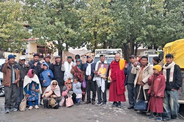 काजा से पेंशनरों के जन जागरण अभियान के दूसरे चरण की शुरुआत