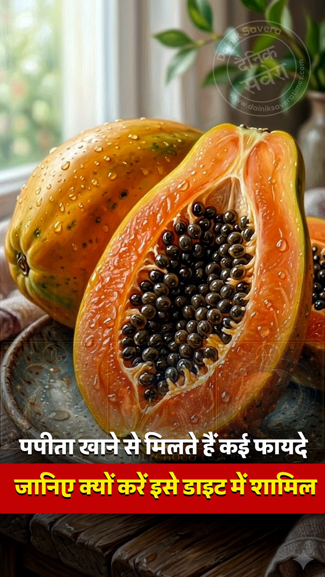 पपीता खाने से मिलते हैं कई फायदे, जानिए क्यों करें इसे डाइट में शामिल