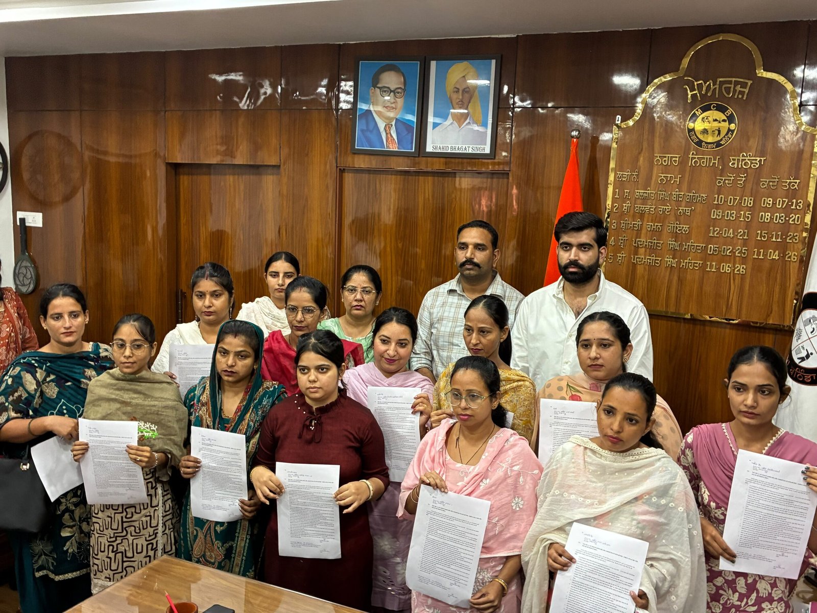 बठिंडा अर्बन की 14 आंगनवाड़ी हेल्परों को मेयर पदमजीत सिंह मेहता ने सौंपे नियुक्ति पत्र