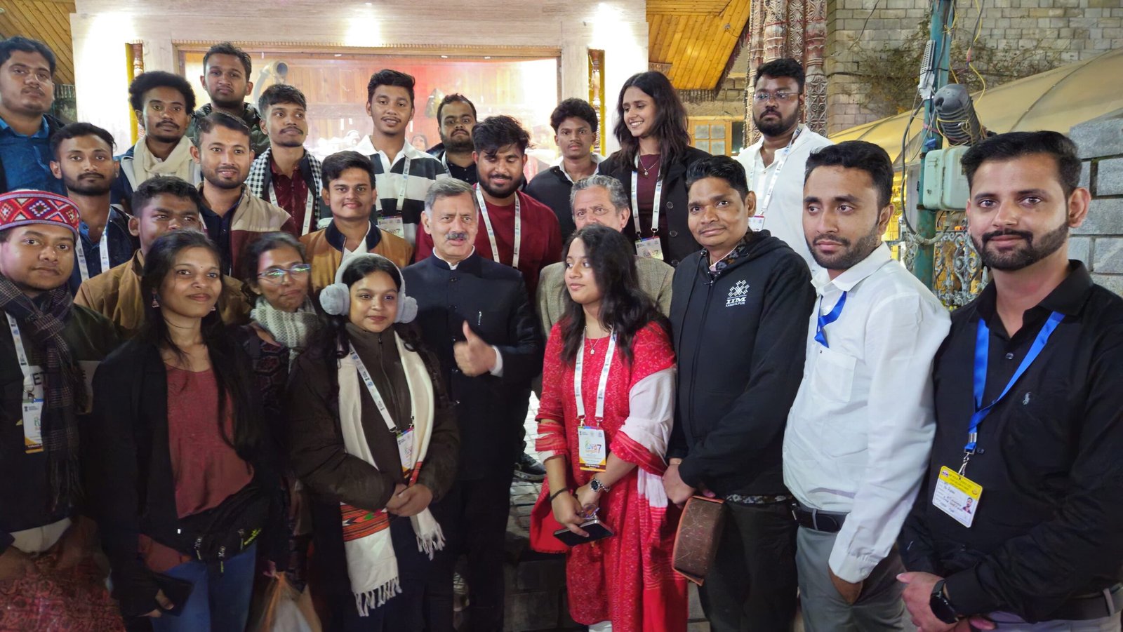 ओडिशा के छात्रों से मिले मंत्री राजेश धर्माणी