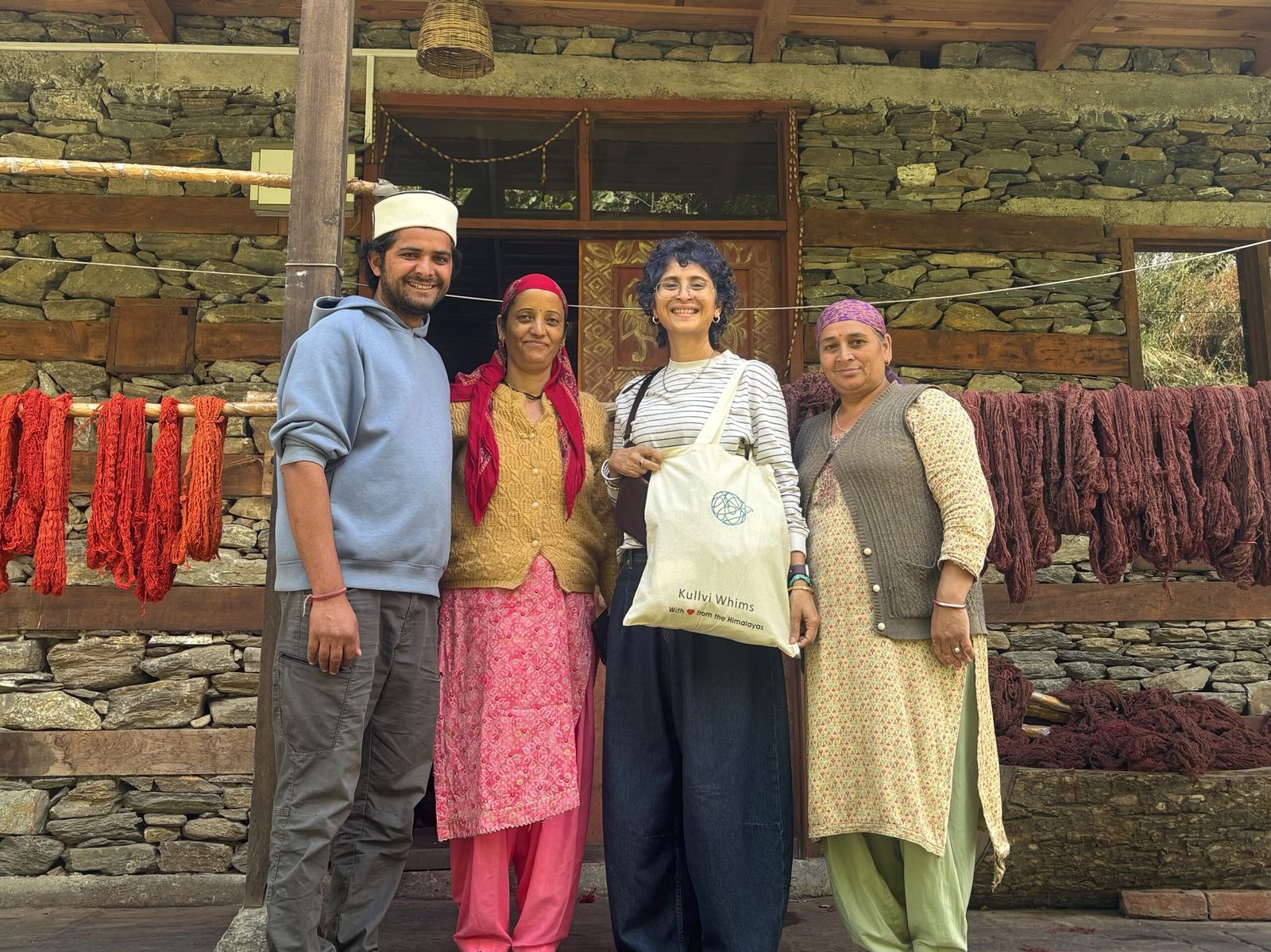 फिल्म निर्देशक किरण राव ने नग्गर स्थित कुल्लवी व्हिम्स स्टूडियो का किया दौरा