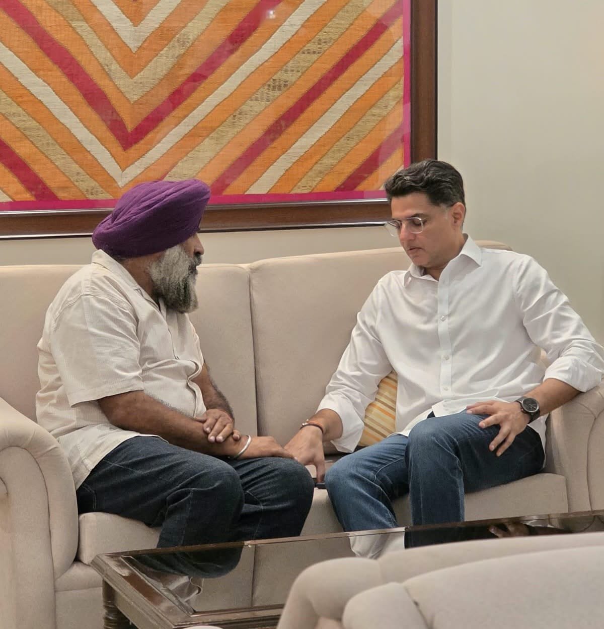 पंजाब की राजनीति पर परगट सिंह और सचिन पायलट की बैठक, संगठन मजबूत करने पर हुई चर्चा
