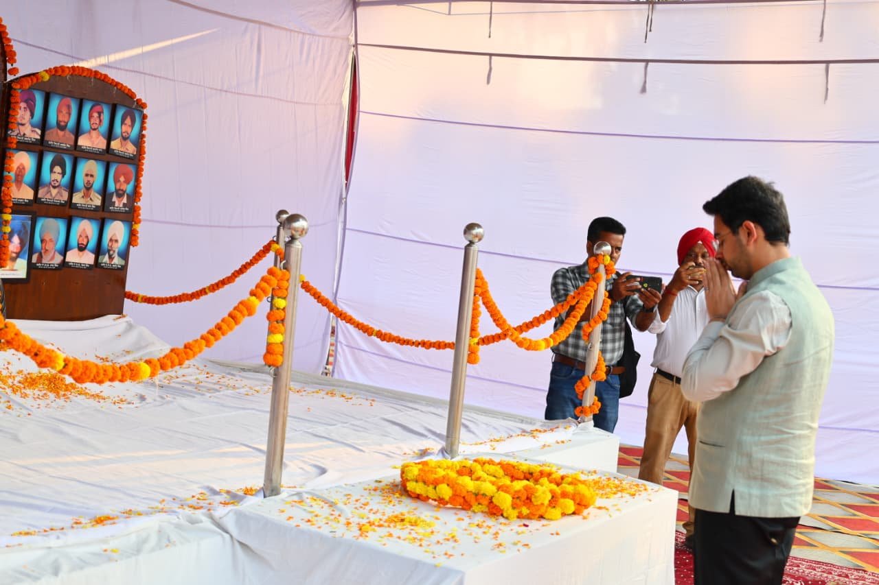 राष्ट्रीय “पुलिस स्मृति दिवस” के अवसर पर मोगा में शहीद पुलिस जवानों और अधिकारियों को श्रद्धांजलि अर्पित