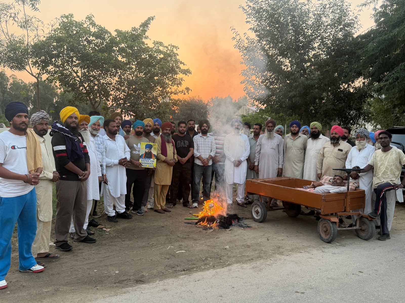 झोटा को इंसाफ दिलाने की मांग पर कई गांवों में प्रदर्शन