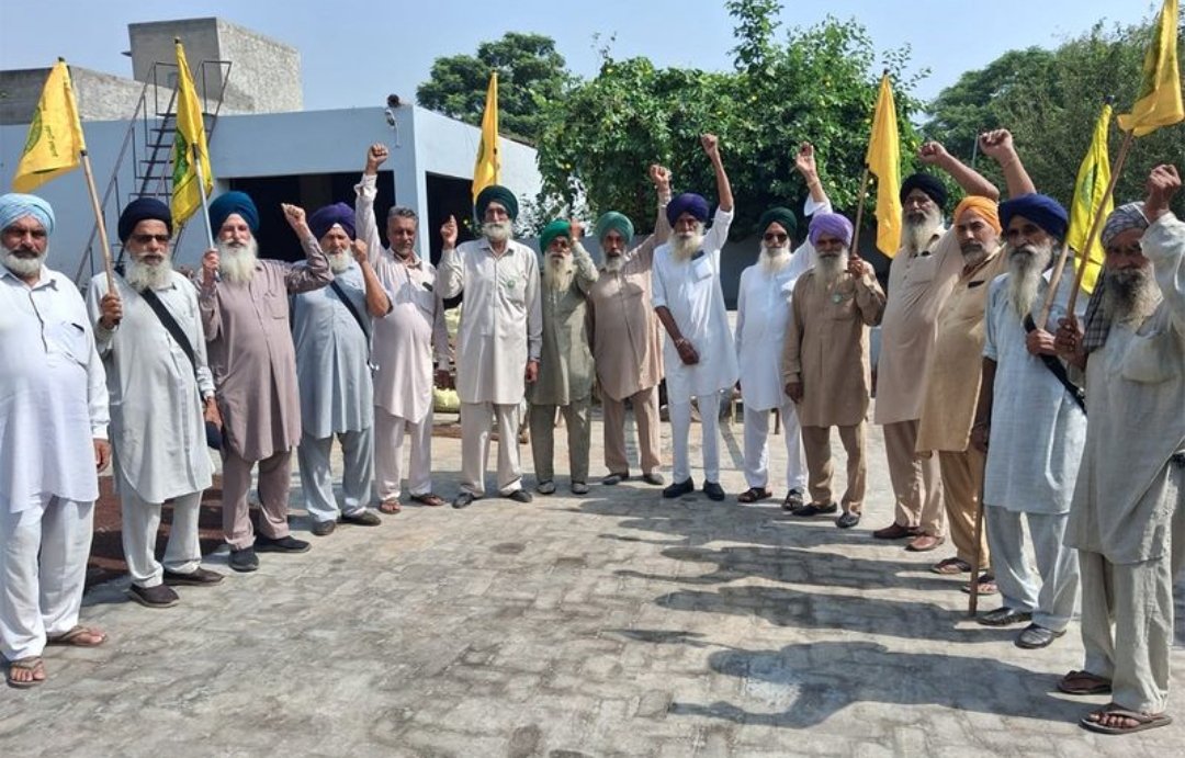 तलवंडी कलां में दशमेश किसान मजदूर यूनियन की जिला कार्यकारिणी समिति की विशेष बैठक