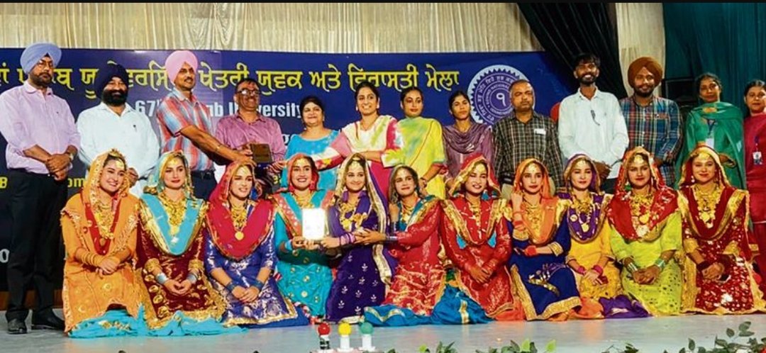 गुरु हरगोविंद खालसा कॉलेज के छात्रों ने गिद्धा प्रतियोगिता में हासिल किया दूसरा स्थान