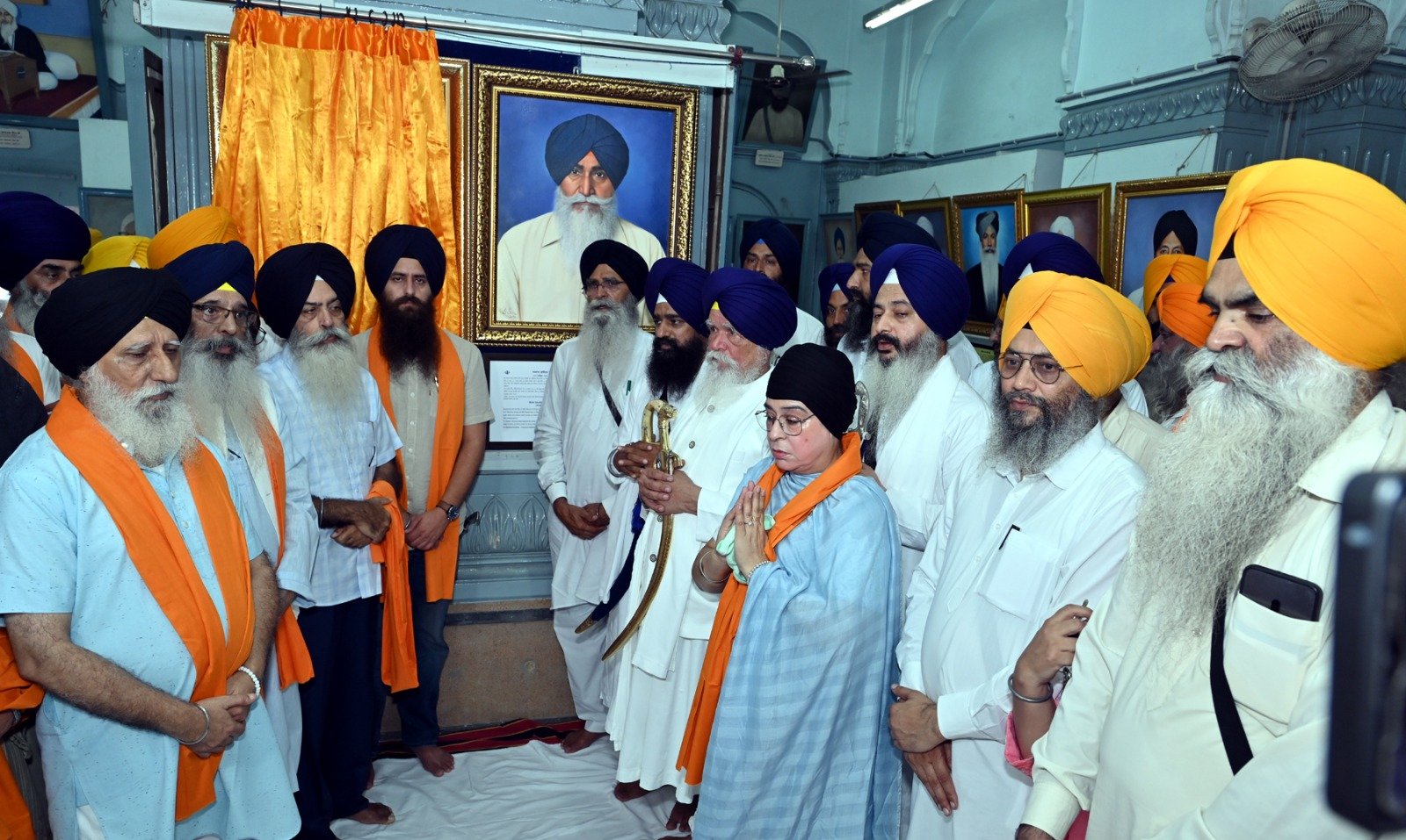 सेंट्रल सिख म्यूजियम में तीन हस्तियों की तस्वीरें स्थापित, SGPC ने किया सम्मान
