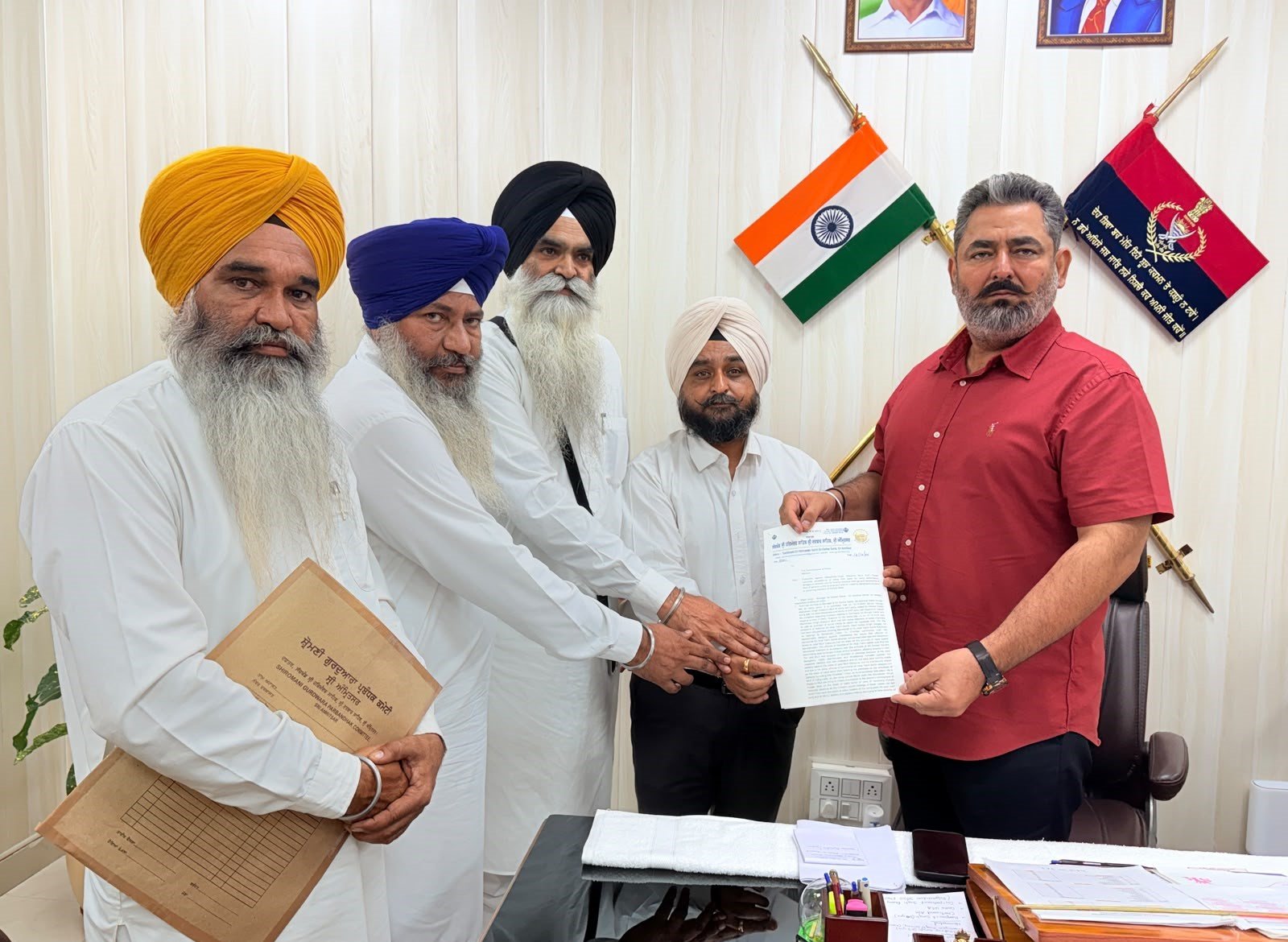 श्री दरबार साहिब मैनेजमेंट ने MLA मनविंदर सिंह ग्यासपुरा के खिलाफ पुलिस कमिश्नर से की शिकायत