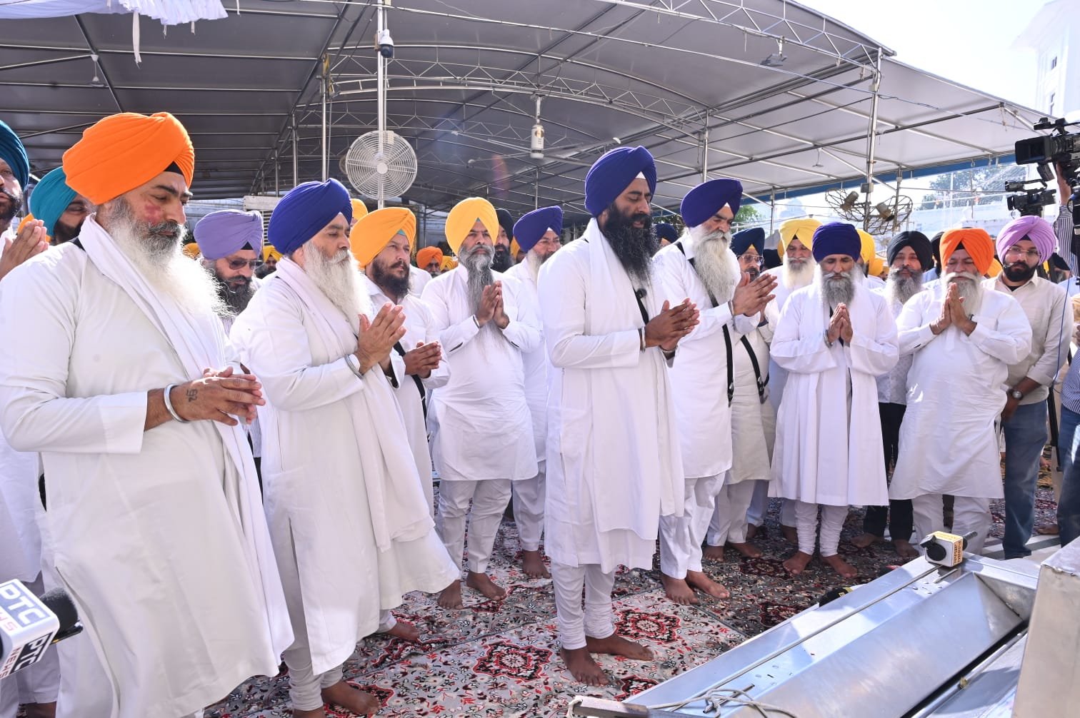 अमृतसर: नशा मुक्त पंजाब और शहीद परविंदर सिंह के परिवार को इंसाफ दिलाने के लिए ऐतिहासिक गुरुद्वारों में हुई अरदास