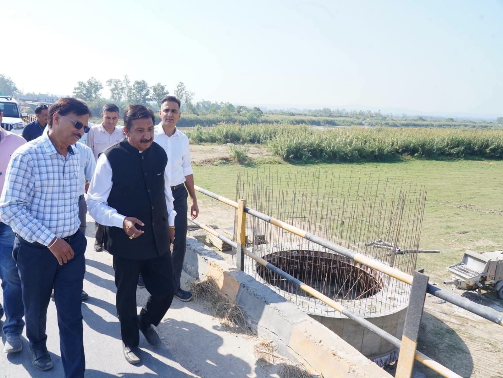 स्वर्णिम हरोली के संकल्प को साकार करने में जुटे मुकेश अग्निहोत्री, विकास परियोजनाओं का किया निरीक्षण