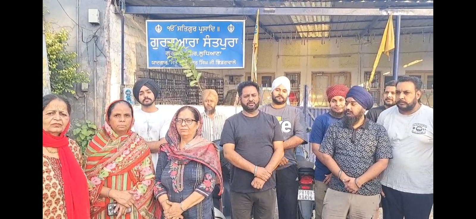 लुधियाना के गुरदेव नगर में गुरुद्वारा साहिब में चोरों ने सेवक को बंधक बनाकर की चोरी