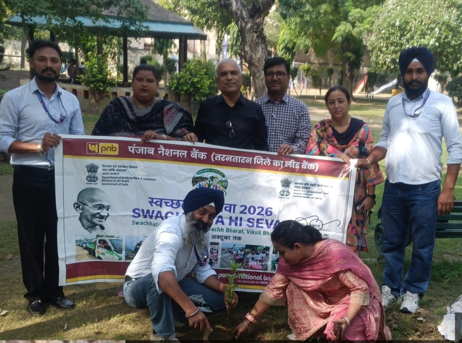 तरनतारन में स्वच्छता पखवाड़े के तहत पौधारोपण, पर्यावरण संरक्षण का दिया संदेश