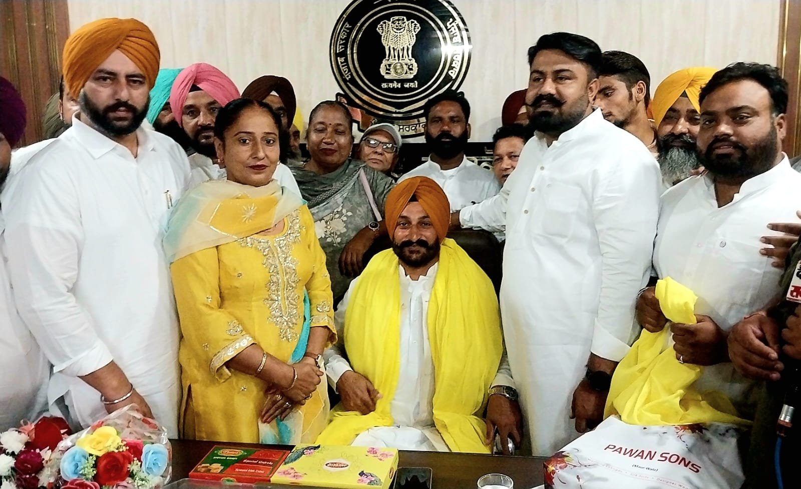गुरभेज सिंह बराड़ ने जिला परिषद के वाइस चेयरमैन का पद संभाला