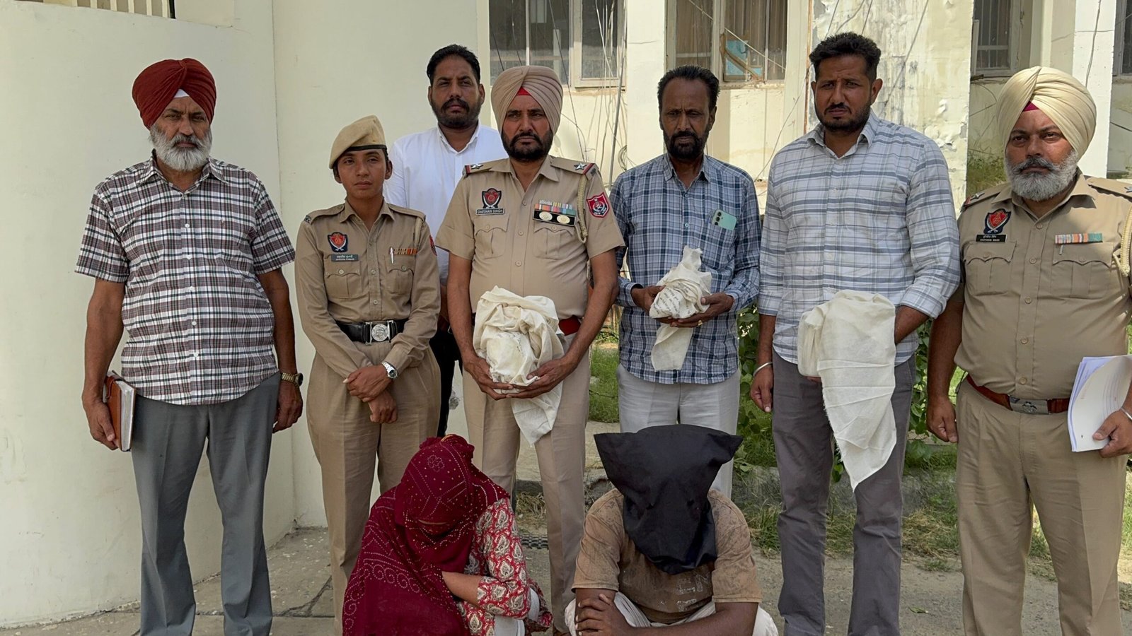 फरीदकोट में 1.118 किलो हेरोइन के साथ पुरुष-महिला गिरफ्तार