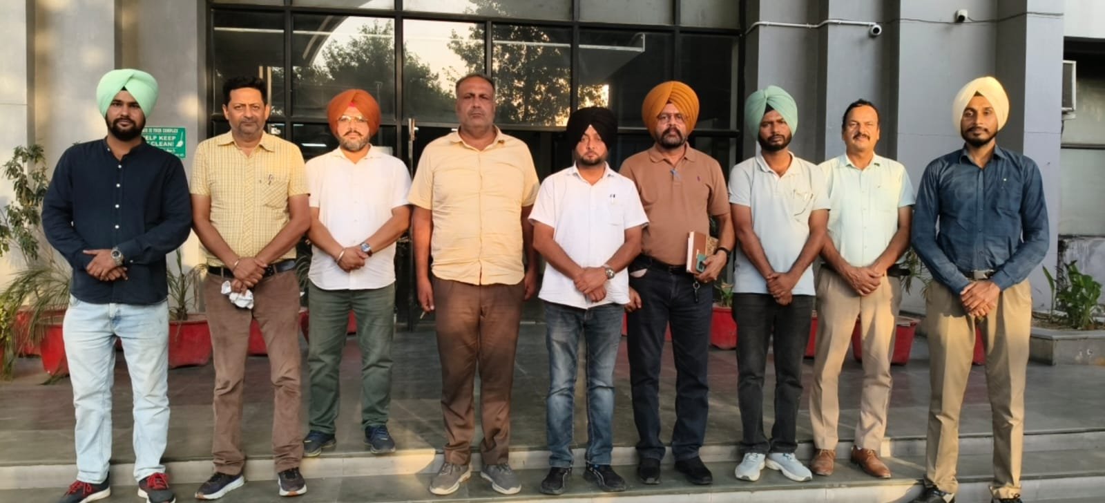 मोगा में कर्मचारियों का सरकार के खिलाफ फूटा रोष