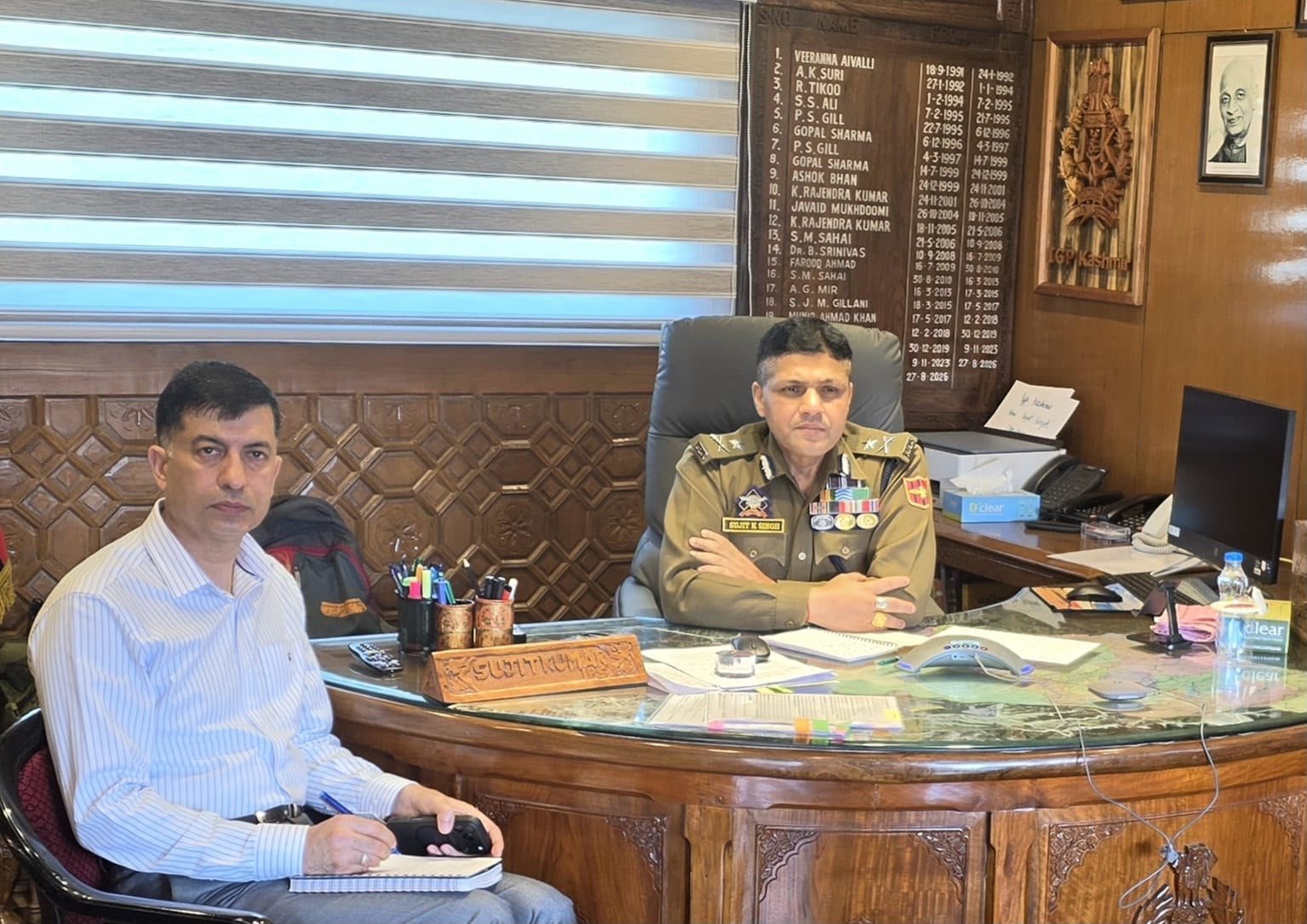 कश्मीर में स्मार्ट पुलिसिंग पर जोर, हर थाने में डिजिटल बीट के निर्देश