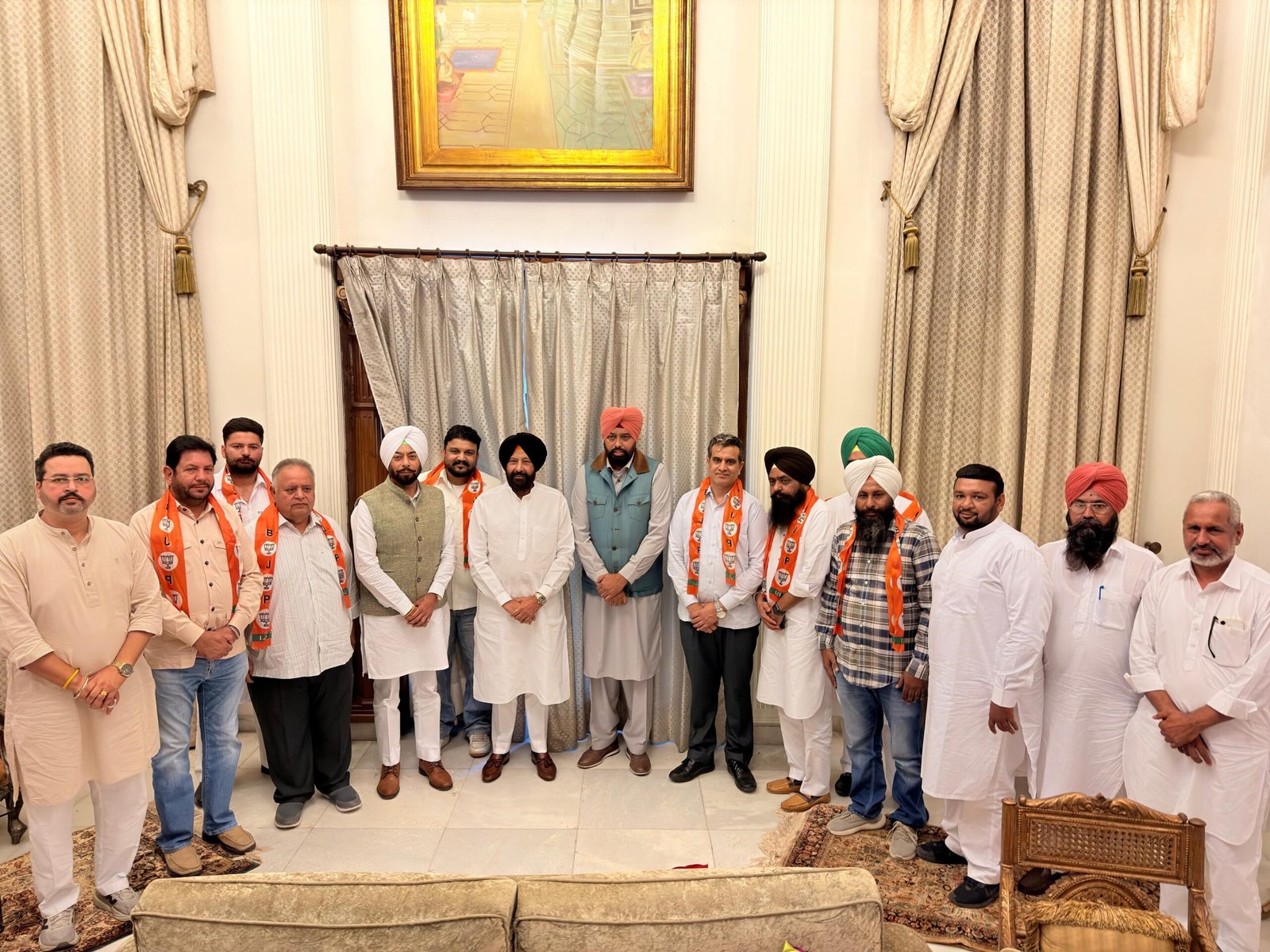 डॉ. हरजोत कमल की पहल पर रमेश ग्रोवर ने थामा भाजपा का दामन