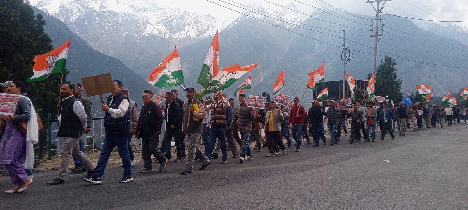 ‘वोट बचाओ-देश बचाओ’ अभियान के तहत 7 अक्टूबर को रिकांग पिओ में निकली विशाल रैली