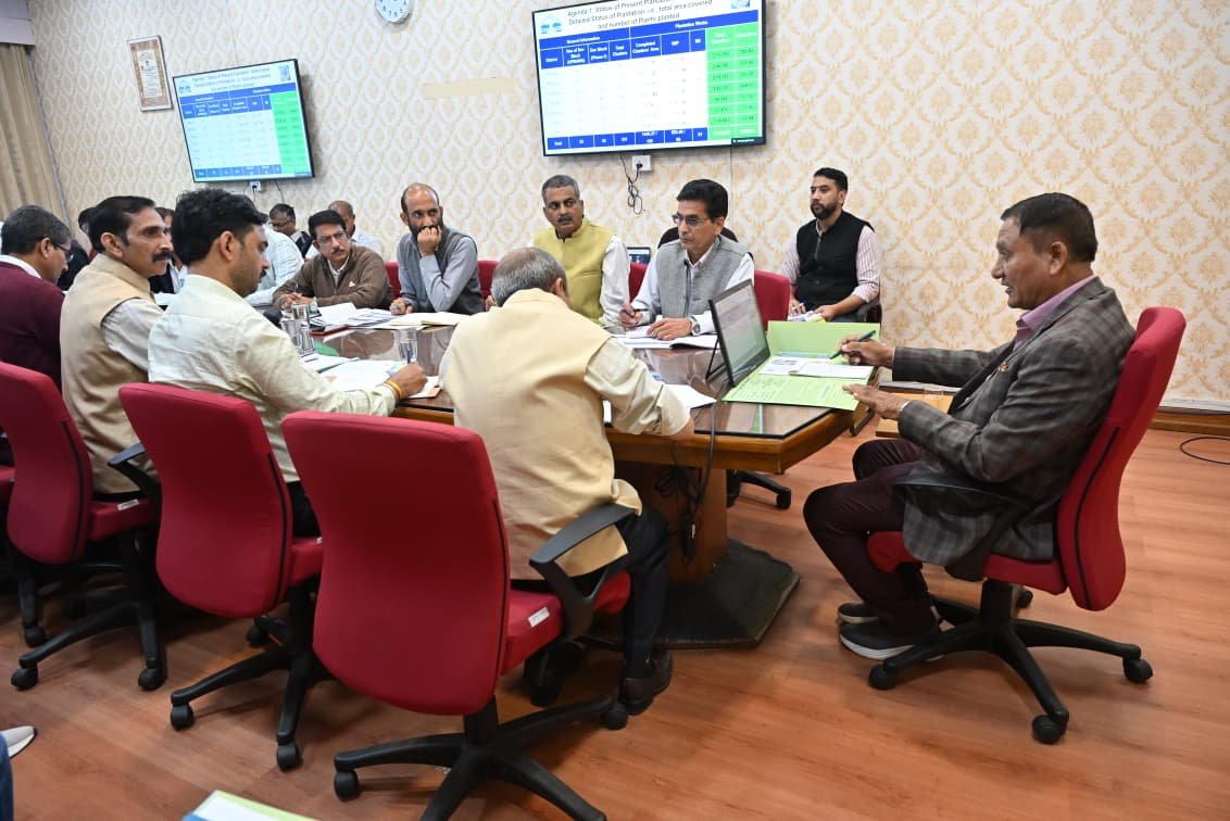 जगत सिंह नेगी ने की एचपी शिवा परियोजना की प्रगति की समीक्षा