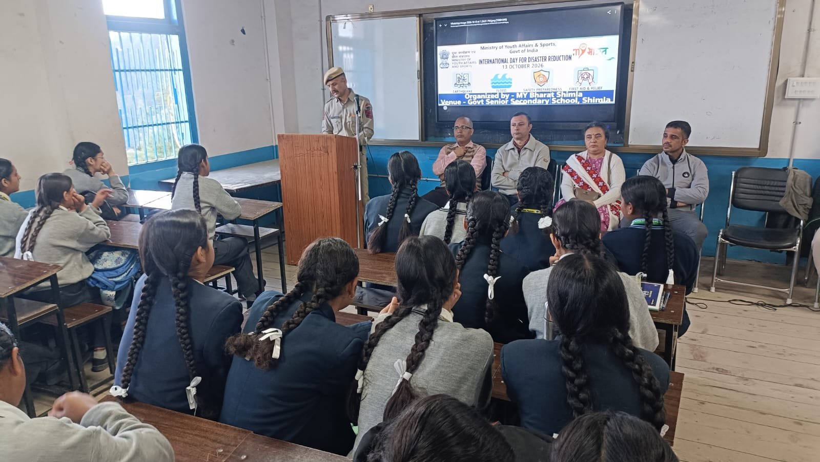 शिमला: मशोबरा स्कूल में आपदा प्रबंधन का प्रशिक्षण, 250 से अधिक विद्यार्थियों ने लिया हिस्सा