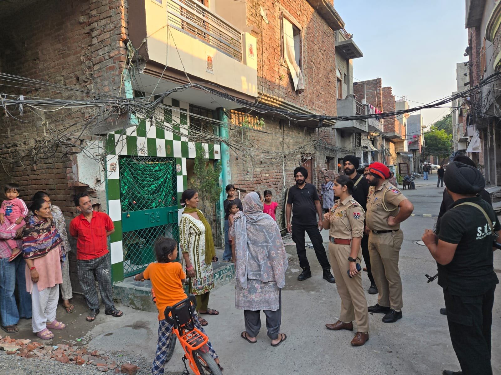 अमृतसर में 12 हॉटस्पॉट इलाकों में पुलिस का CASO