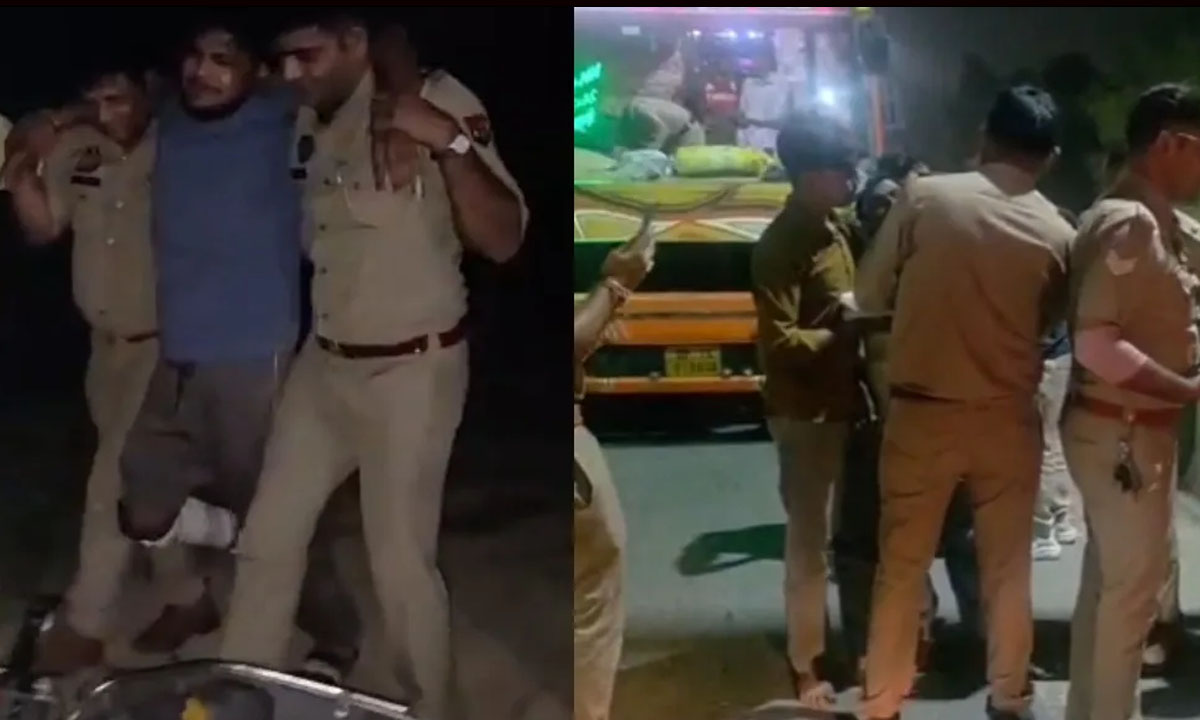 दिल्ली-मेरठ एक्सप्रेसवे पर चलती बस पर फायरिंग करने वाले आरोपी गिरफ्तार
