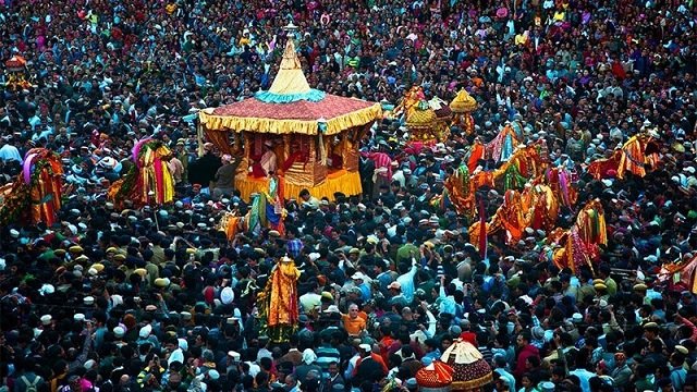 भगवान रघुनाथ की रथ यात्रा के साथ संपन्न हुआ अंतरराष्ट्रीय दशहरा उत्सव