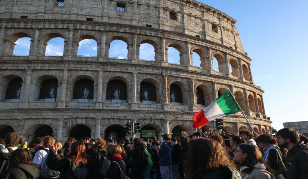 Italy Protest