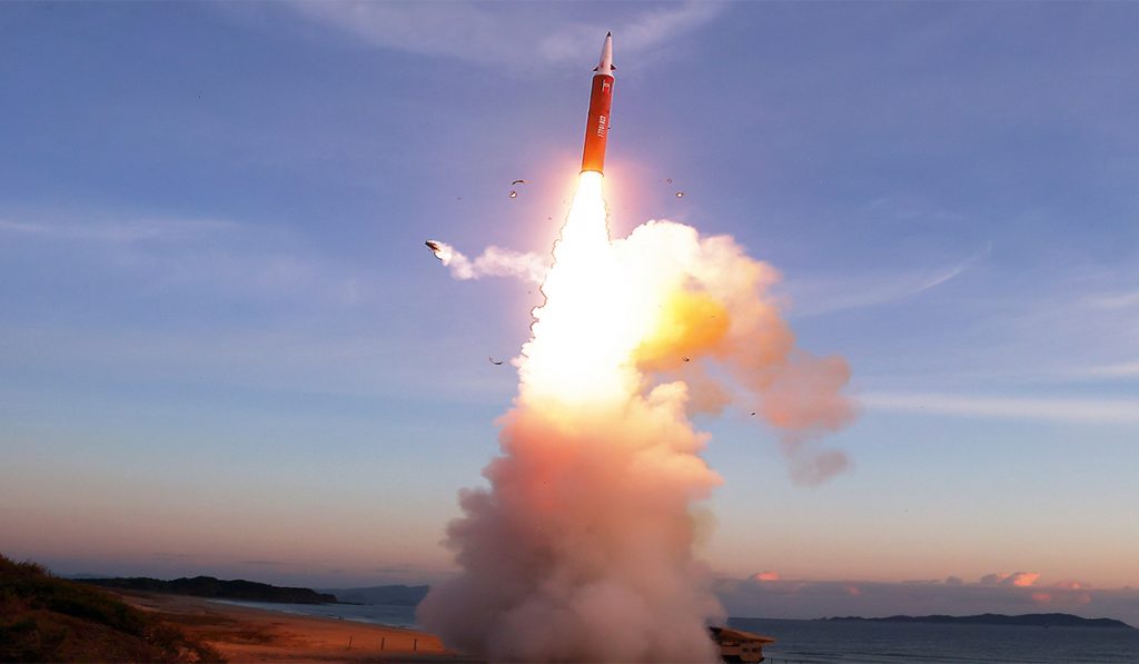 North Korea ballistic missile test