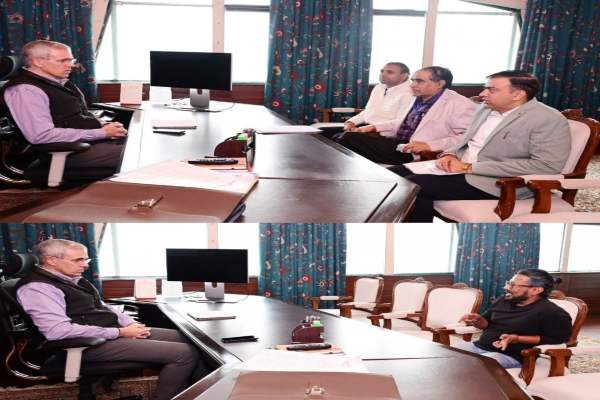 J&K: मुख्यमंत्री उमर अब्दुल्ला ने सिविल सेक्रेटेरिएट में डेलीगेशन और लोगों से की मुलाकात