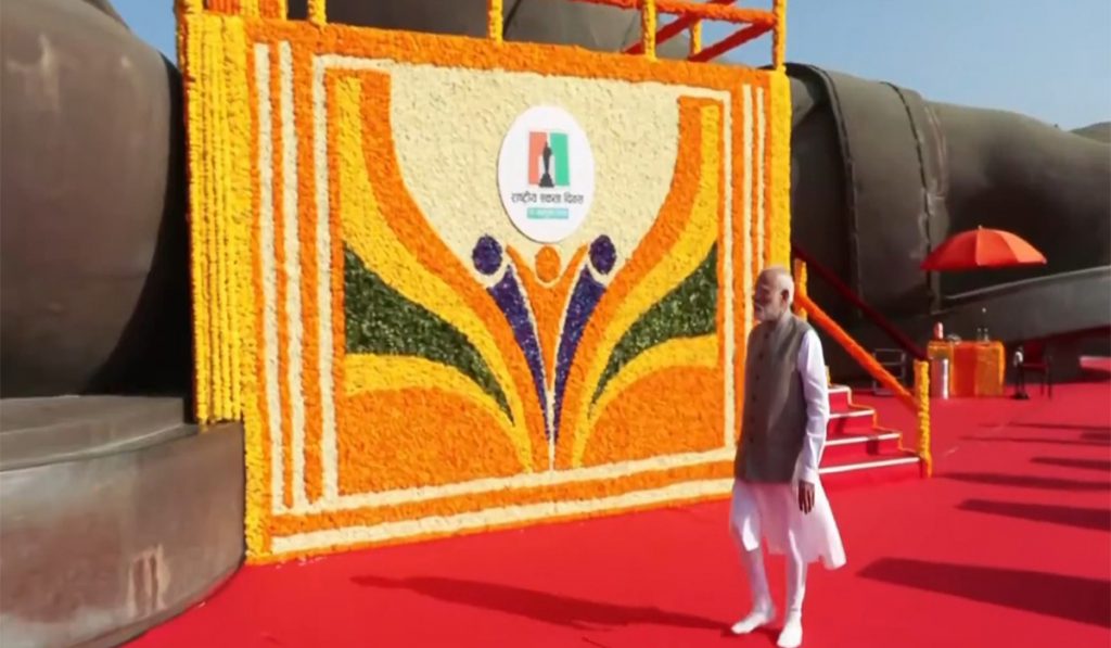 PM Modi Pays Tribute to Sardar Patel