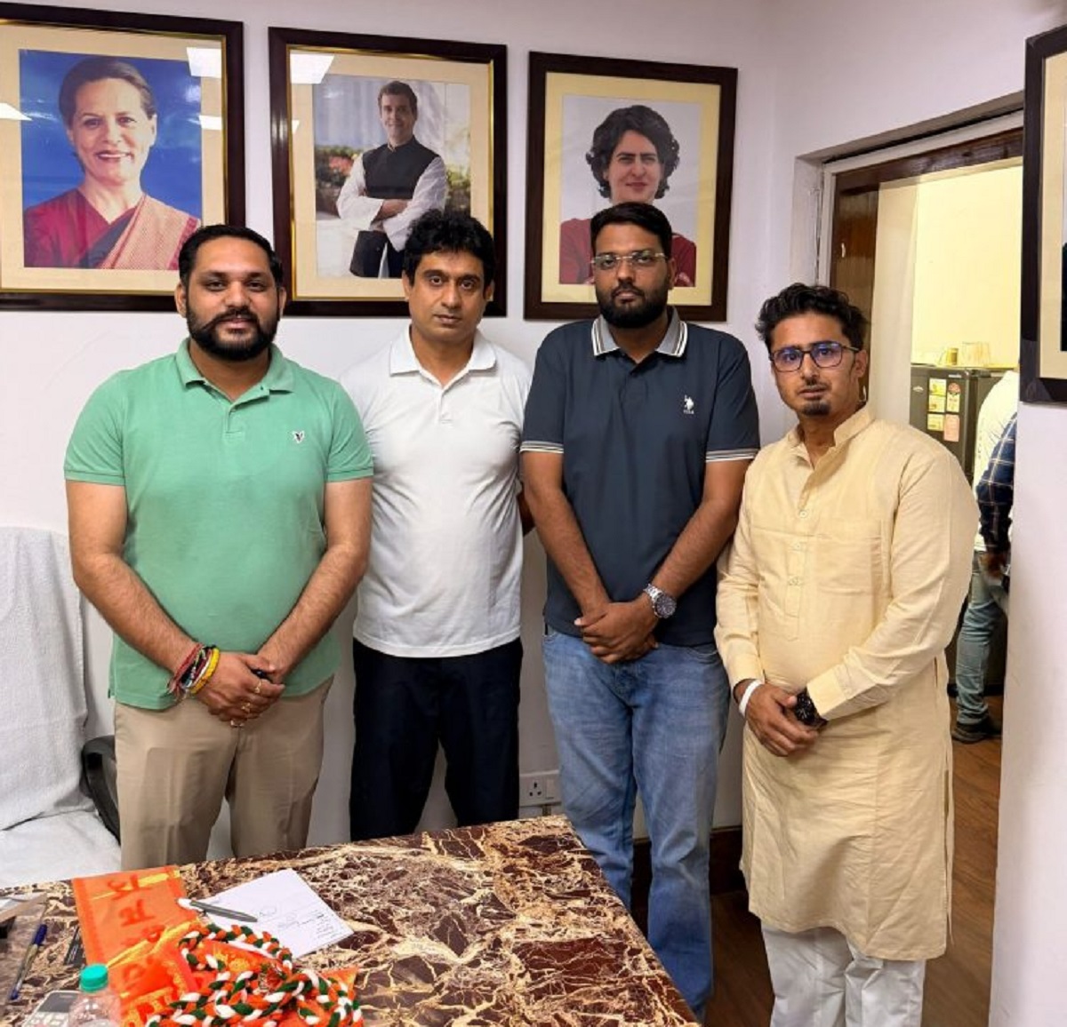 चुनावी पारदर्शिता और मताधिकार की सुरक्षा को लेकर यूथ कांग्रेस का अभियान जारी