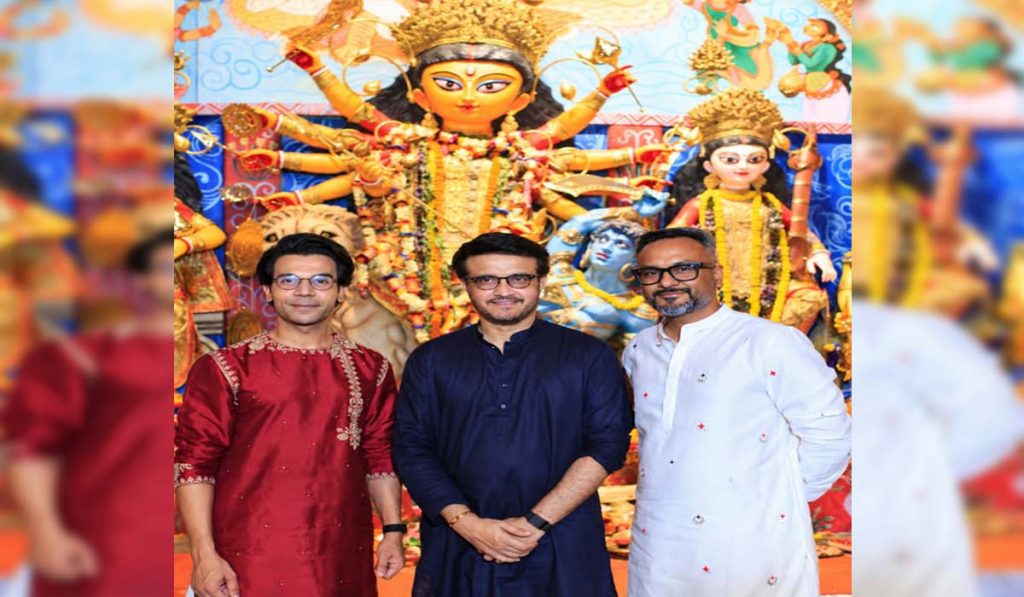 Rajkummar Rao visited Sourav Ganguly’s home