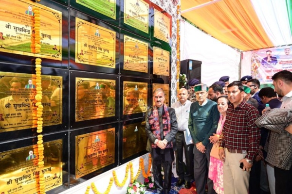 मुख्यमंत्री सुक्खू ने रामपुर विधानसभा क्षेत्र में 28 विकास परियोजनाओं का किया लोकार्पण और शिलान्यास