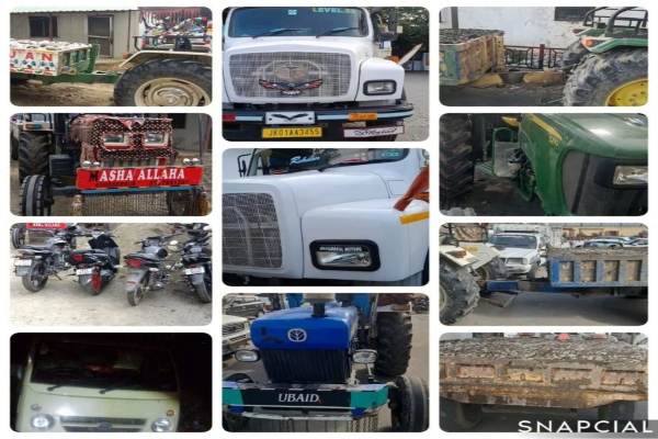अनंतनाग पुलिस ने रात में की कार्रवाई; 71 संदिग्ध लोगों को हिरासत में लिया, 61 मोटरसाइकिलें जब्त