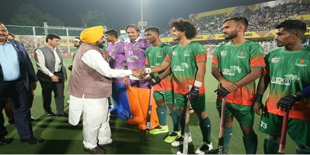 पंजाब में पहली बार हुआ एशियाई हॉकी चैंपियनशिप का आयोजन; CM मान ने किया टूर्नामेंट का उद्घाटन