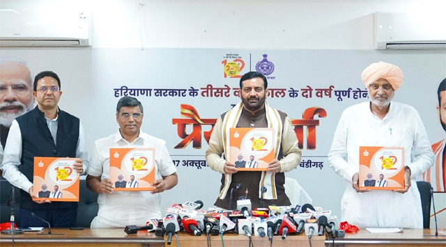 हरियाणा CM नायब सैनी ने भर्ती शेड्यूल पर दैनिक सवेरा के सवाल का दिया जवाब : हमने 2 साल में 46500 सरकारी नौकरियां दी