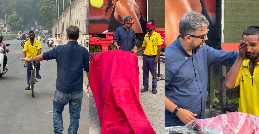 अनंत अंबानी ने Blinkit डिलीवरी एजेंट को दिया स्कूटर, गिफ्ट देखकर छलक पड़े आंसू, वीडियो हुआ वायरल