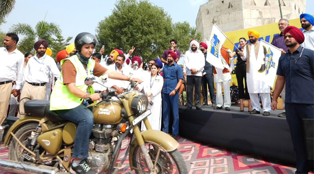 CM मान ने ‘युद्ध नशेयां विरुद्ध’ अभियान को निर्णायक चरण में पहुंचाते हुए बाइक रैली को हरी झंडी दिखाकर किया रवाना