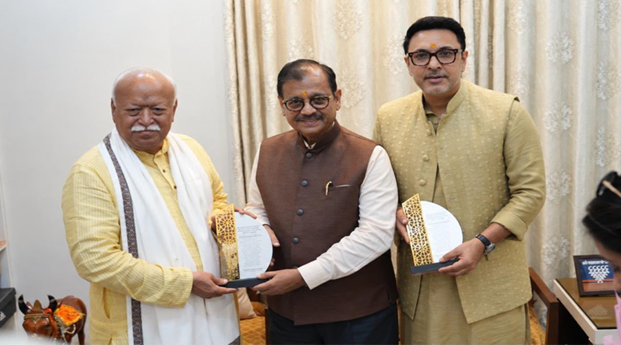 डॉ. मोहन भागवत से मिले दिनेश विजान और उज्ज्वल निकम, ‘प्रहार’ की अनकही कहानी की खास झलक
