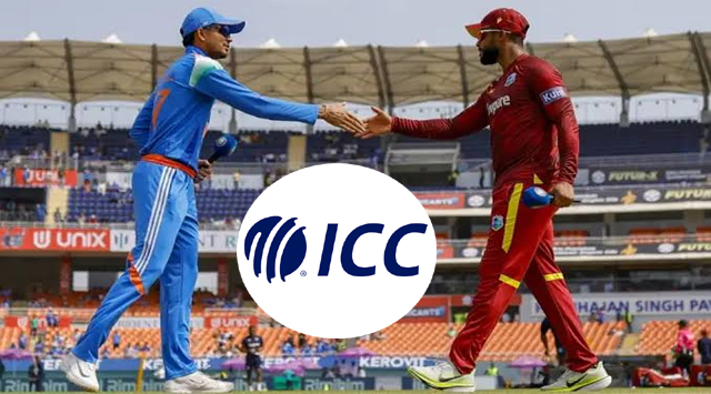 ICC ने भारत, वैस्ट इंडीज पर धीमी ओवर गति के लिए लगाया जुर्माना