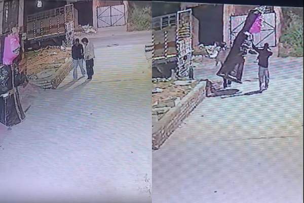 जालंधर: दहन से पहले रावण का पुतला चुराकर ले गए नौजवान, देखें CCTV