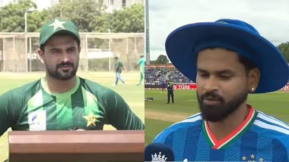 IND vs PAK: श्रेयस अय्यर ने जीता टॉस, भारत का पहले बैटिंग का फैसला, देखें वीडियो