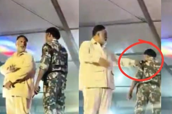 पप्पू यादव का जवान को धक्का देने का VIDEO वायरल, पूर्व DGP बोले- सुरक्षा वापस लेने पर हो विचार