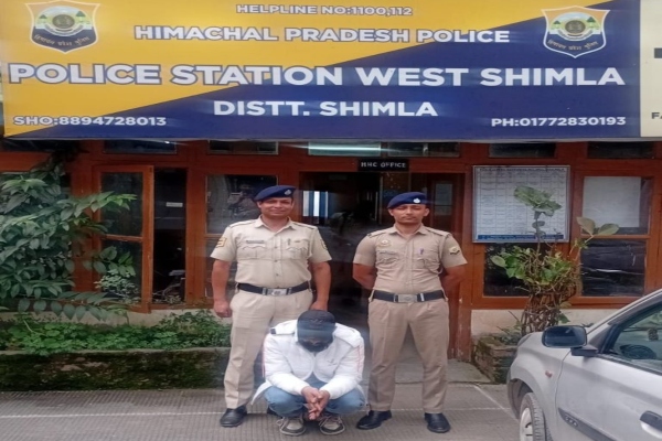 शिमला में बस से 12 ग्राम चिट्टा बरामद, ठियोग का व्यक्ति गिरफ्तार