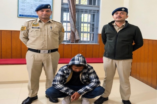 शिमला में चोरी के मामले का उद्घोषित अपराधी गिरफ्तार, कृष्णानगर स्थित घर के बाहर से पकड़ा